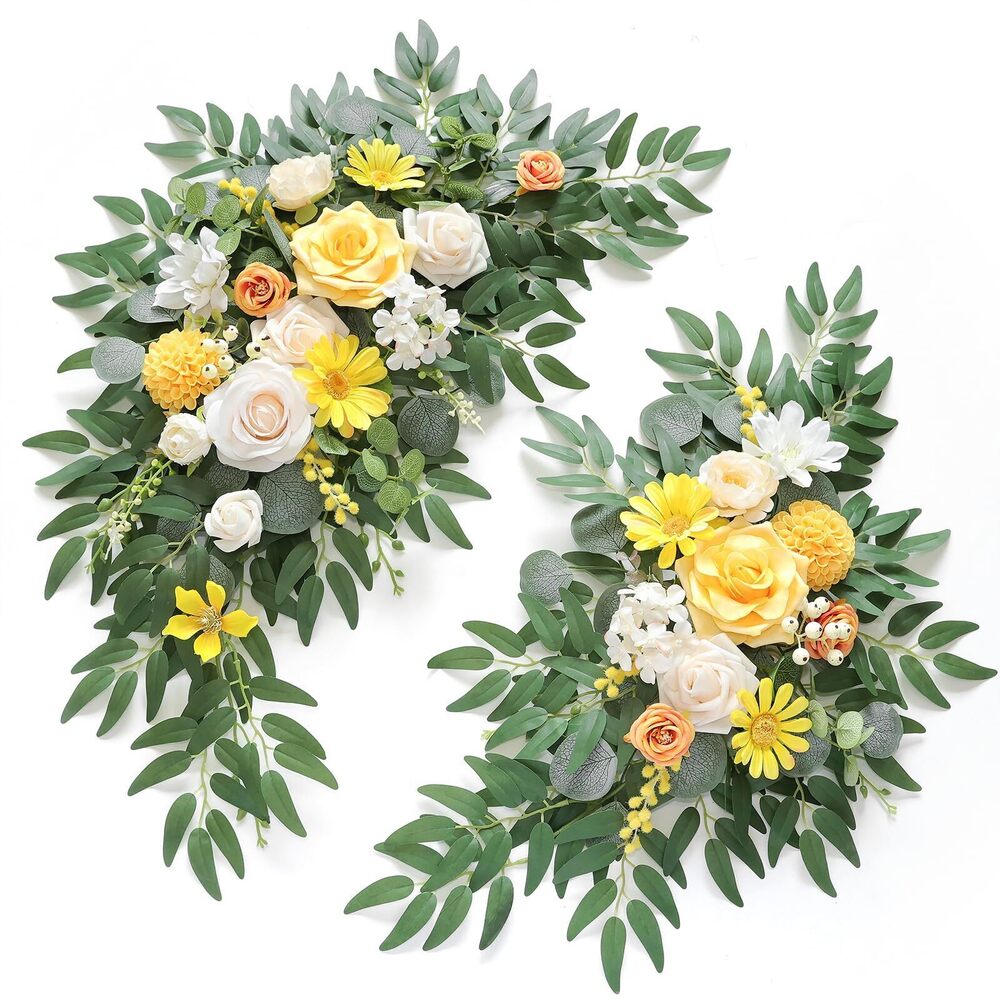 5486 Artificial Wedding Arch Flowers KitPack of 2 for Wedding Arch, Bridal
